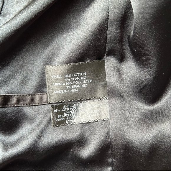 Club  Monaco Stand Collar Velvet Blazer - Picture 12 of 15